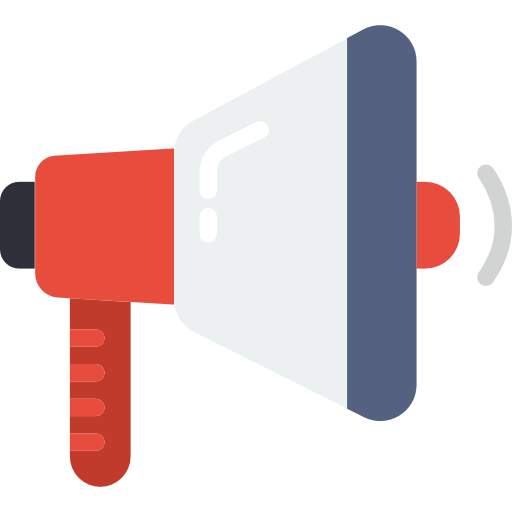 A megaphone